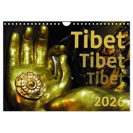 Calvendo Tibet - Tibet - Tibet 2026 (Wandkalender 2026 DIN A4 quer), CALVENDO Monatskalender: In diesem Kalender finden Sie Bilder aus dem tibetischen ... Bild inhaltlich ergänzen. (CALVENDO Glaube)