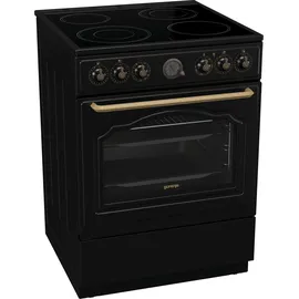 Gorenje Classico Collection GECS6B70CLB Herd - schwarz