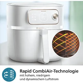 Philips 7000 Series Airfryer Combi XXL Connected HD9876/20 Weiß