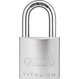 ABUS Zylindervorhangschloss 86TI/45 o.Zyl.Schlosskörper-B.46,5mm Titalium ABUS
