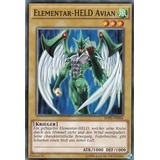 SDHS-DE006 - Elementar-HELD Avian - Common - DE - im Set mit Ultrapro Toploader - Yugioh