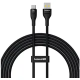 Baseus Flash 2 USB to USB-C cable 2m (black).