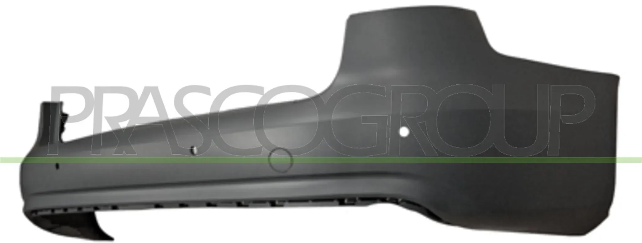 PRASCO Stoßfänger ad0251081 hinten für Audi