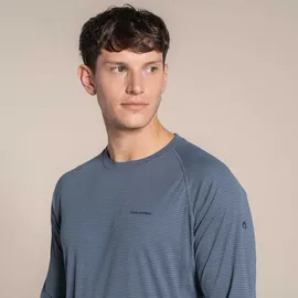 Craghoppers Nosilife Solarshield+ Long Sleeved T-shirt dark pewter