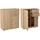 matkam Kommode 74 x 85 x 35 cm Sonoma Eiche