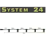 Star Trading Star Trading, System 24 "LED-Main Stem Cabel 15 m - Extra" 5 Anschlüsse, für den Außenbereich, 490-10