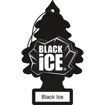 WUNDER-BAUM Auto-Lufterfrischer I Anhänger für langanhaltenden Duft im Auto oder zu Hause I Black Ice, 1 Stück