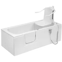 hak Handelsagentur Koch Badewanne mit Tür/Seniorenbadewanne 169,5x70cm Ausführung Links