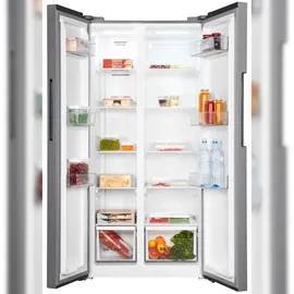 Exquisit SBS450-360E Side-by-Side (444 l, 1789 mm hoch, Anthrazit)