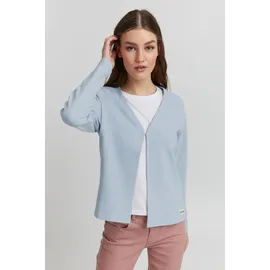 Oxmo Sweatjacke OXJonia", Damen, Gr. M, blau (kentucky blau), Obermaterial: 60% Baumwolle CO. 40% Polyester PES., Sweatjacken Sweatjacke
