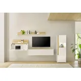 INOSIGN Büromöbel-Set CiTY/GiRON, (Set, 4-tlg), Home Office weiß