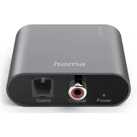 Hama AC90 Audio-Konverter Silber