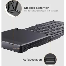 protoarc XK01 Faltbare Tastatur DE