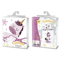 OEM Babybettwäsche 100x135 Magic Unicorn Kuscheltiere