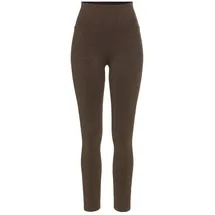 LASCANA Seamless Leggings Damen gold Gr.XS (32/34)