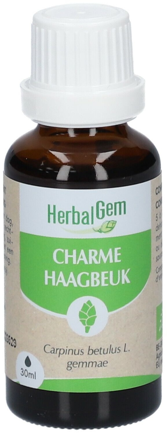 HERBALGEM - Charme Bio - Complément Alimentaire - Extrait De Bourgeon Frais - Pour Voies Respiratoires & Circulation Sanguine - - 30 ml 30 ml goutte(s)