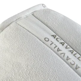 Acavallo Pocket Halfpad Memory Foam mit Einlagen L Schwarz