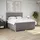 vidaXL Boxspringbett 180 x 200 cm Taupe