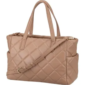 Valentino Ocarina Shopper Kunstleder Beige
