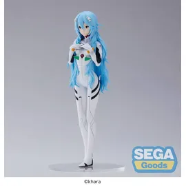 Sega Evangelion: 3,0+1,0 Rei Ayanami Long Hair Ver. 21 cm - Schwarz