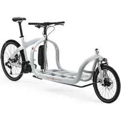 Triobike Cargo Big Riemenantrieb Enviolo Stufenlos Silber