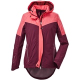 KILLTEC Damen Funktionsjacke mit Kapuze und Spritzschutz, packbar, wasserdicht KOS 27 WMN JCKT,