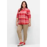 Witt Weiden Flanell-Bluse rot 52