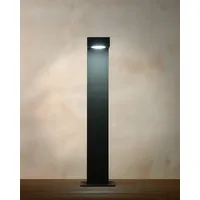 LUCIDE Sockelleuchte Aluminium 40,0 cm 1x8W 3000K Anthrazit