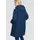 CMP WOMAN Coat FIX Hood blue ink