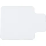 Homcom Bodenschutzmatte 90 x 120 cm Transparent 1 St.