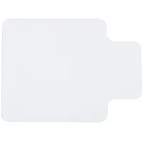 Homcom Bodenschutzmatte 90 x 120 cm Transparent 1 St.