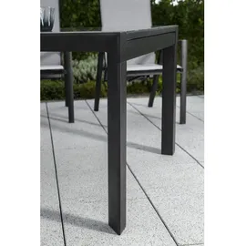 Merxx Semi Ausziehtisch 300 x 110 x 75 cm grau