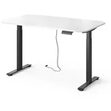 Vicco Höhenverstellbarer Elektrischer Schreibtisch Elevate Schwarz/Weiß