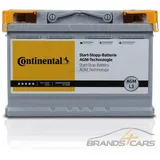 CONTINENTAL AUTOBATTERIE 12V STARTERBATTERIE 70Ah 720A AGM L3 START STOP