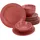 CreaTable Orient Mandala Tafelservice 18-tlg. rot