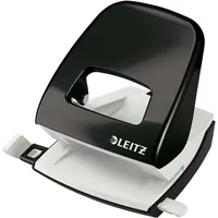 Leitz Bürolocher NeXXt Wow Metall 30 Blatt schwarz Packung
