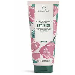 Körperlotion The Body Shop BRITISH ROSE 200 ml