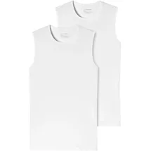 SCHIESSER T-Shirt 2er Pack in Weiß | Gr.: 3XL