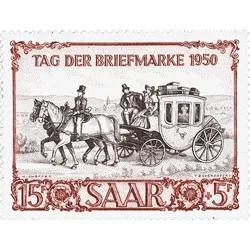 Briefmarke zur Internationalen Briefmarkenausstellung IBASA