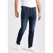 MAC Arne Pipe enge Stretch-Jeans in dark blue Waschung-W40 / L32