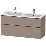 Duravit Waschtischunterschrank D-Neo 128x46,2cm, 1 Kast, 1 A, b geb/Basalt ma