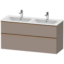 Duravit Waschtischunterschrank D-Neo 128x46,2cm, 1 Kast, 1 A, b geb/Basalt ma