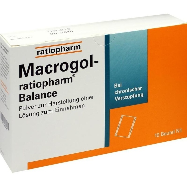 macrogol ratiopharm balance