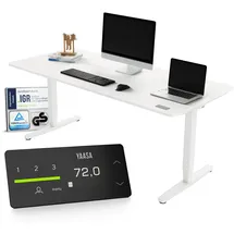 Yaasa Schreibtisch Desk Pro 180 x 80 cm Weiß