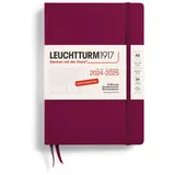 Leuchtturm1917 Akademischer Wochenplaner Medium A5 Rot 2025