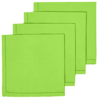 Homescapes Stoffservietten Limette, 45/45 cm, 100% Baumwolle