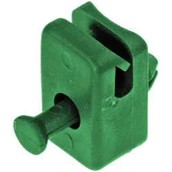 Gust. Alberts GmbH & Co. KG Spanndrahthalter grün mit Nietstift