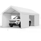 Vevor Zeltgarage 3,05 x 6,09 m Weiß