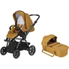 Kombi-Kinderwagen HARTAN Topline 4.0 GTS gelb (forest friends) Baby Kinderwagen Kombikinderwagen