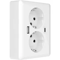 2USB USB-Steckdose 2U-449221 Unterputz Weiß